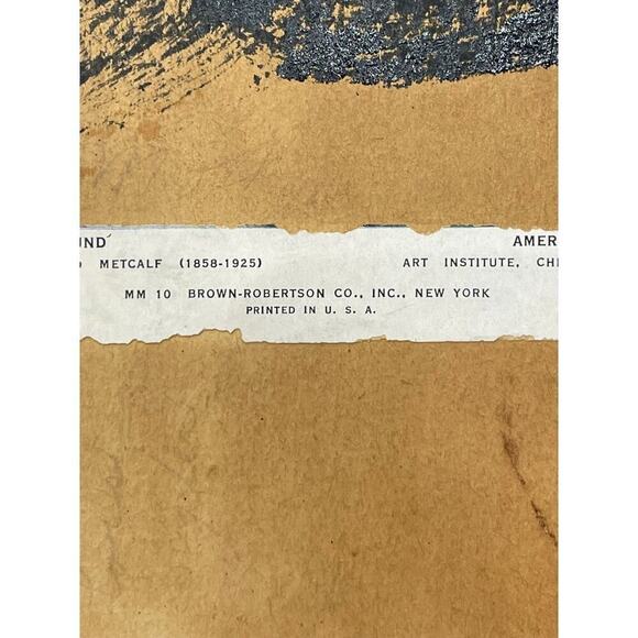 Vintage Landscape Art Icebound - Picture 4 of 5